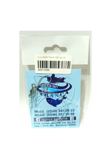 Youvella 3 İğneli Hazır Takım 5 Adet 1307 No:6