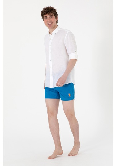 U.s. Polo Assn. Erkek Kobalt Deniz Şortu 50300020-vr077 Kobalt