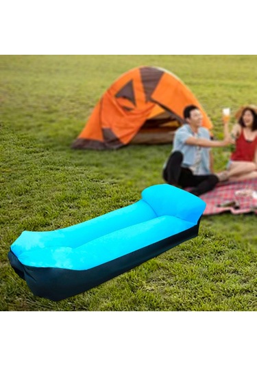 Suntek Şişme Şezlong Yetişkinler Ve Çocuklar Için Trend MAVI