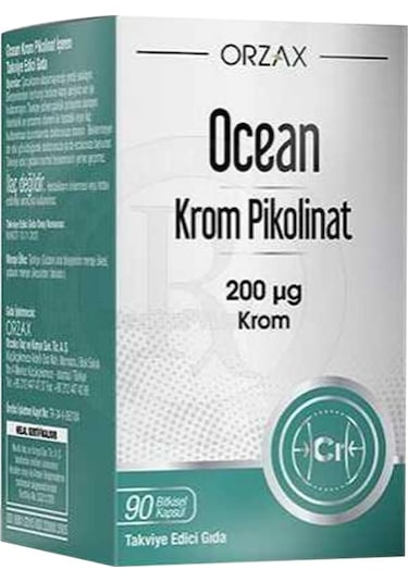Ocean Krom Pikolinat 200 Mcg 90 Kapsül
