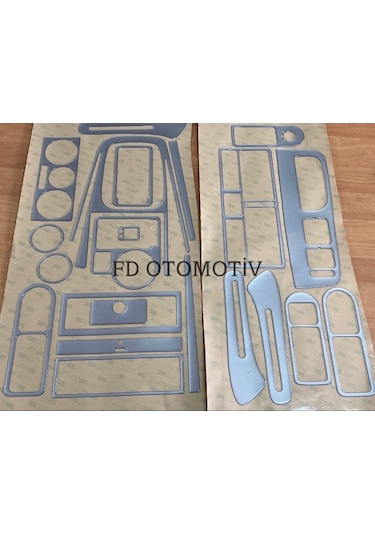 Volkswagen Golf 4 Full Set Maun Kaplama Seti Gümüş Gri Renk