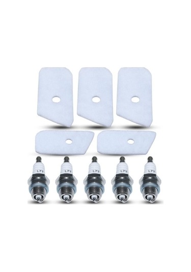 Husqvarna 124c 124l 125c 125e 125l 125ldx 125r İle Uyumlu 5x Bujili Hava Filtresi Diğer