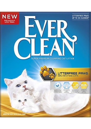 Ever Clean Litter Free Paws Patilere Yapışmayan Kedi Kumu 2 x 10 L