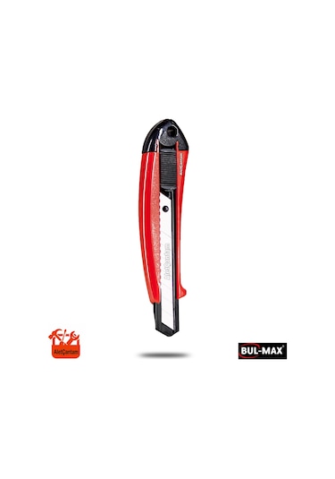 Bulmax Maket Bıçağı Otomatik Kilitlemeli 18Mm