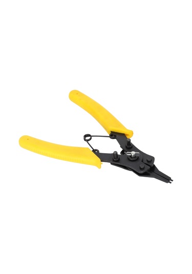 Jeemson Dört İşlevli Dış Ve İç Çemberli Pense Seti - Ergonomik Plastik Kollü, Pas Koruyucu, Kolay Montajlı, 3 Adet Çember Dahil