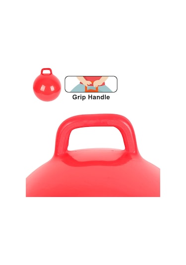 Konesam Pvc Kauçuk Zıplayıcı Top, Kol Sağlam Tutuş, Koordinasyon Geliştirir, Ev Ve Dışarıda Kullanım, Mavi 440mm Çap