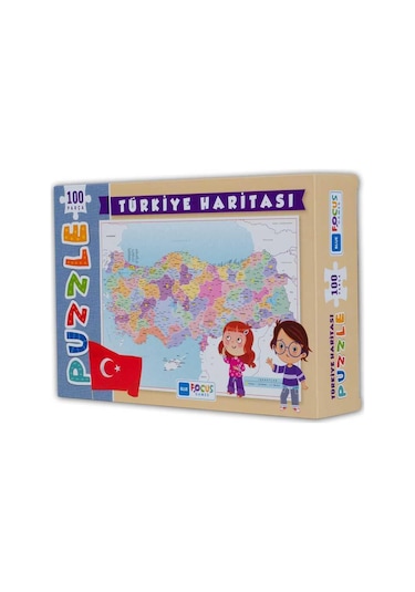 Blue Focus Puzzle Türkeye Haritası Bf-237