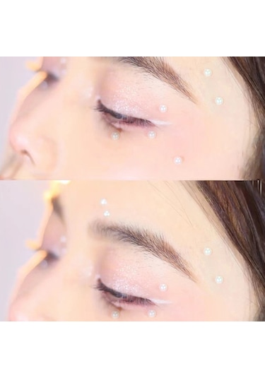 Wezone 3mm Akrilik Gümüş İnek Sütü İçin 450 Adet Pırlanta Sticker, 5'li Paket, Çocuklar İçin Dıy Makyaj Dekorasyon, Gönüllü Okul Ödülü