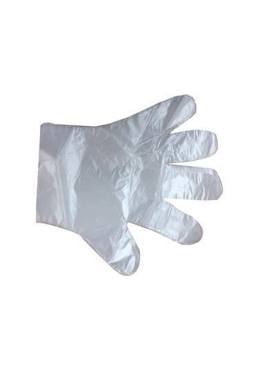 Tek Kullanımlık Şeffaf Poşet Eldiven Börek Eldiveni 100'lü