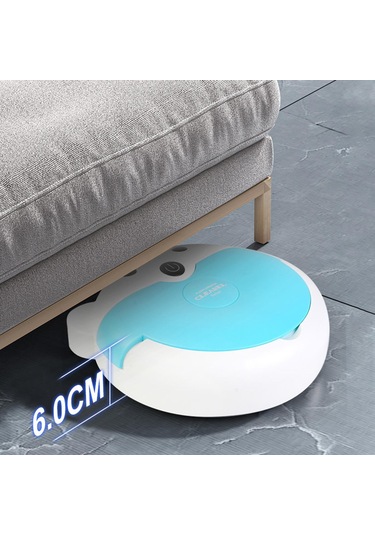 Suntek Profesyonel Taşınabilir Otomatik Elektrikli Süpürge Mavi