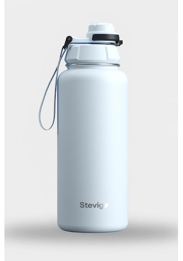 Stevig 1 Hand Leak-proof Sızdırmaz Çelik Termos 1000 Ml Ice Melt St-216