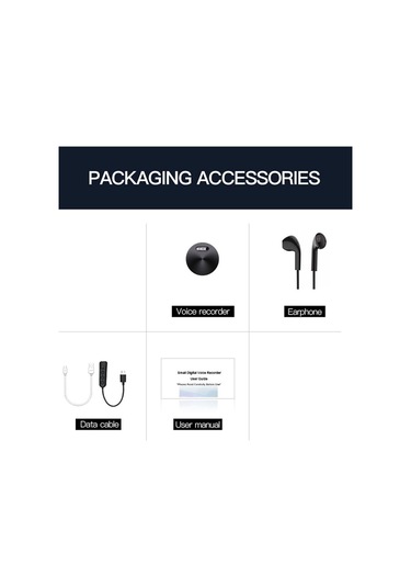 32g Profesyonel Ses Aktivasyonlu Ses Kaydedici 20h 8-32g Küçük