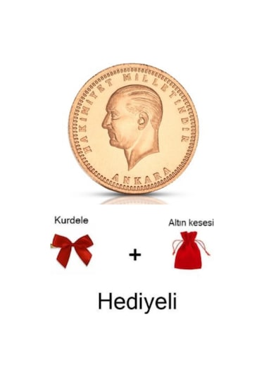 Vıctorıa Gold 1 Adet Ata Tam-yeni Tarihli 22 Ayar