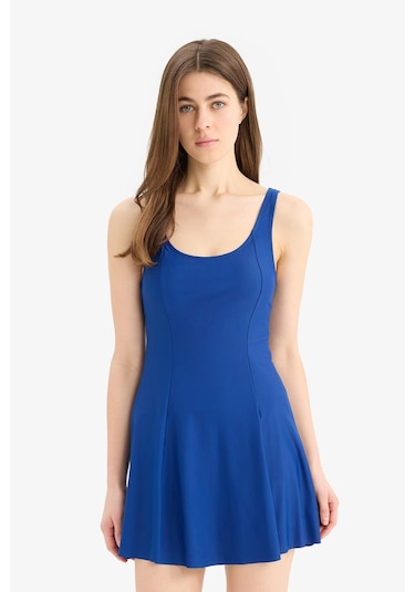 Defacto Regular Fit Etekli Mayo-fall İn Love X7909az25smbe325 Mavi