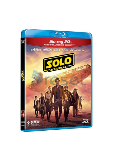 Star Wars Solo A Star Wars Story 3D+2D Blu-Ray 2 Diskli