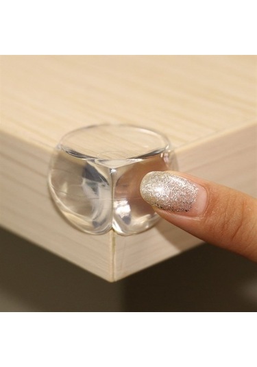 Bebek Çocuk Yumuşak Ve Esnek Dairesel Şeffaf Yapışkanlı Güvenlik Çok Renkli