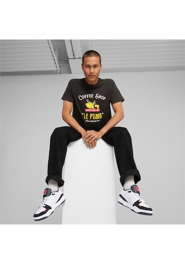 Puma Slıpstream Basketbol Mıx Ayakkabı Beyaz - Siyah