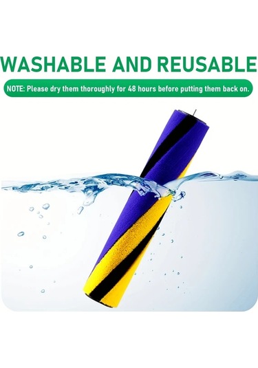 Fochsia As Show Fırça Rulosu Yedek Kit  V12 V15 Detect Slim El Süpürgesi Uyumlu