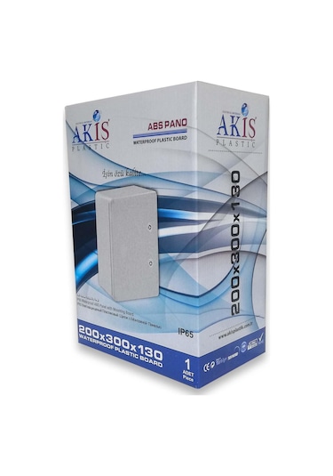 Akiş Akab-200130 Opak Kapaklı Abs Plastik Elektrik Panosu (20X30X13 Cm)
