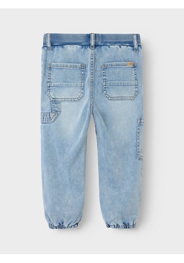 Name It Nmmben Baggy Unisex Çocuk Jean Pantolon 13240605 Mavi