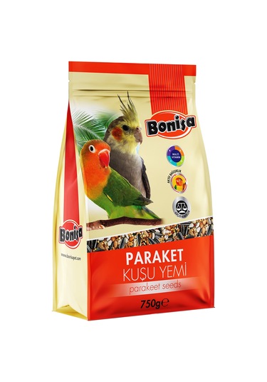 Bonisa Parakeet Kuş Yemi 750 Gr