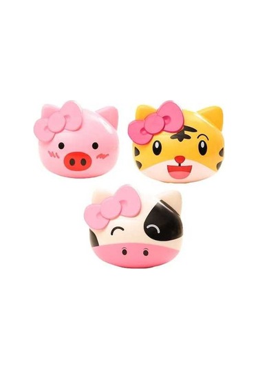 Pazly Çocuk Odası Pratik Duvar Montajlı Büyük Kapasiteli Pembe Silikon Saklama Kutusu Pembe