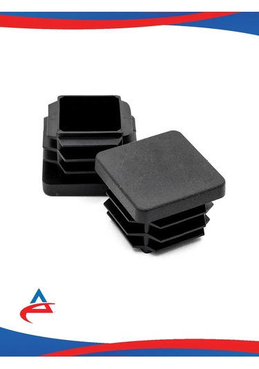 Alistek 40x40 Mm Profil Boru İçin 25 Adet Kapak 342191459 Siyah