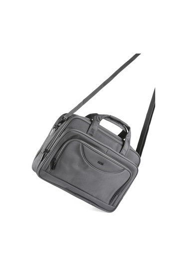 Ççs 71384 Çapraz Omuz Askılı Evrak Çantası-gri Gri