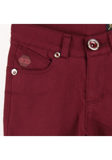Doctor Junior Doktor Junior Elastik Spor Kesim Çocuk Pantolonu Bordo
