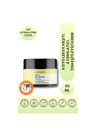 Leke Karşıtı Ve Gözenek Sıkılaştırıcı Aydınlatıcı Krem Anti-blemish Whitening Cream 50ml