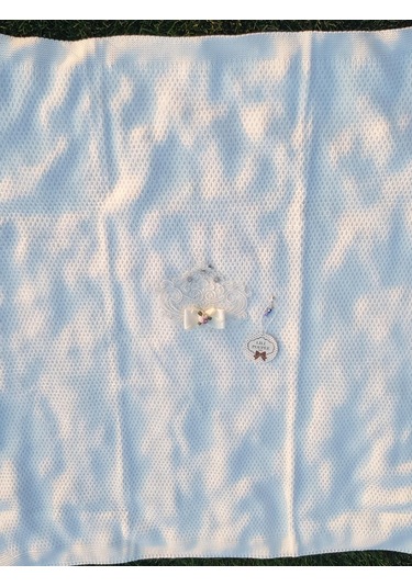 Lilipoupee Kalın Pamuk Triko Lüx Kız Bebek Battaniyesi Çok Renkli