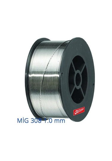 Astor Mig 308 Paslanmaz Kaynak Teli 1.0 MM 12.5 KG Makara