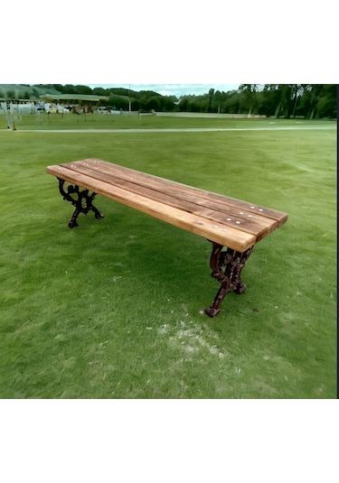 Motifli Döküm Oturma Bankı Arkalıksız 145cm-315