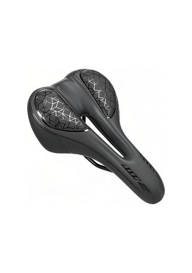 Yifomall Jant Bisiklet Lastiği, Silikon-yumuşak Yastık, Faren Kulesi Takılabilir, Dağ Bisikleti İçin Konforlu, Geometrik Desenli Sattel Silikon Tipi Çok Renkli