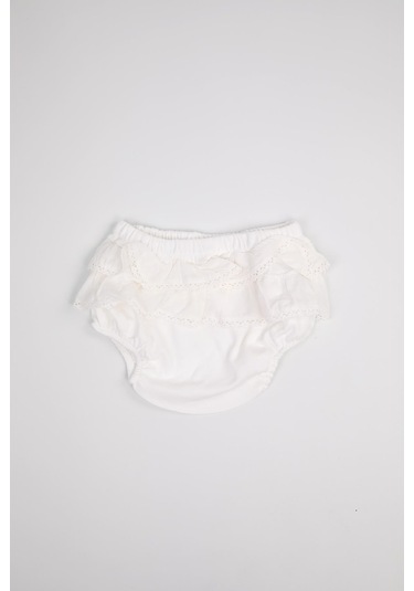 Şapka Makosen Çorap Külotlu 5'li Kız Bebek Elbise Yenidoğan Hediye Seti 12608 001