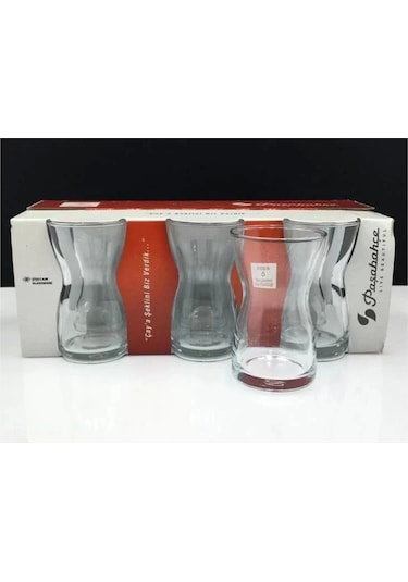 Paşabahçe 42991 Irmak Çay Bardağı 125cc 6 Lı Şeffaf