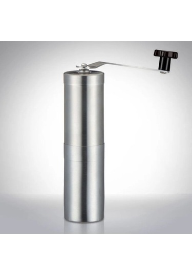 Trendooze Geçitli Paslanmaz Çelik Manuel Kahve Öğütücü El Kranklı Bordo Taşınabilir Bordo