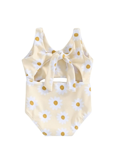 Tek Parça Çiçekli Model Bebek Yüzme Mayo