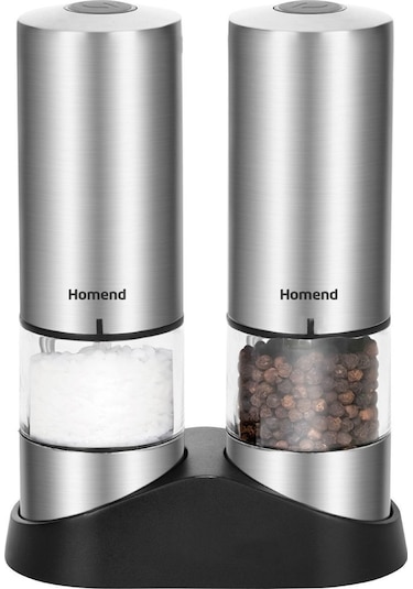 Homend Grindgo 6003h Şarjlı Baharat Değirmen Seti