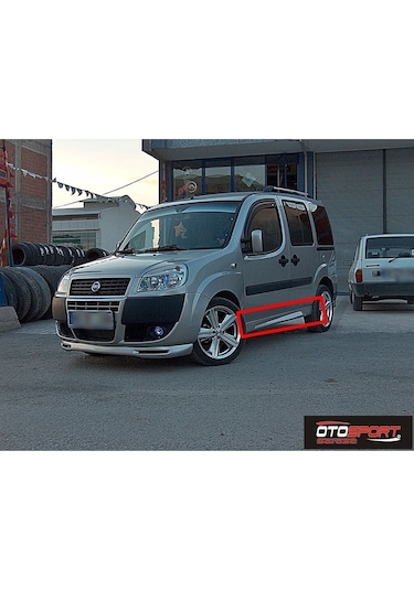 Fiat Doblo 2 Marşpiyel Sağ Sol Takım Fiberglass Boyasız