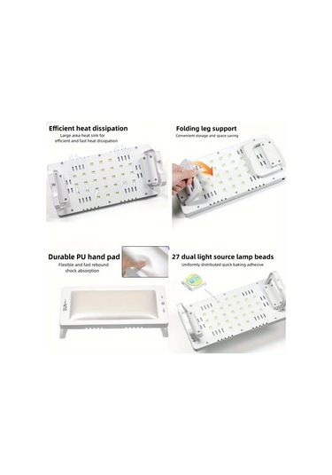 Willowhaven Mavi Kompakt Tırnak Lambası Led Jel Kurutucu Ev Ve Salon Kullanımı