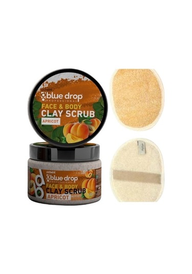 Ostwint Blue Drop Kayısı Özlü Killi Yüz ve Vücut Peeling 480 ML + La Perla Kabak Yüz ve Vücut Pedi