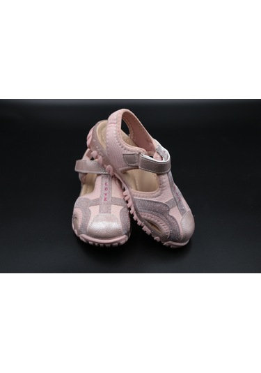 Ayakkabımood Arz Ortopedik Taban Pudra Kız Çocuk Sandalet Ayakkabı Pudra