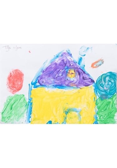 Creall Fingerpaint Mor 250ml