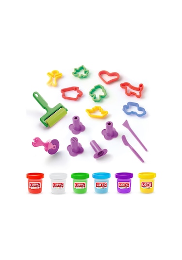 Let's Funny Eğitici Modelleme Oyun Hamuru Seti 22 Parça L9006