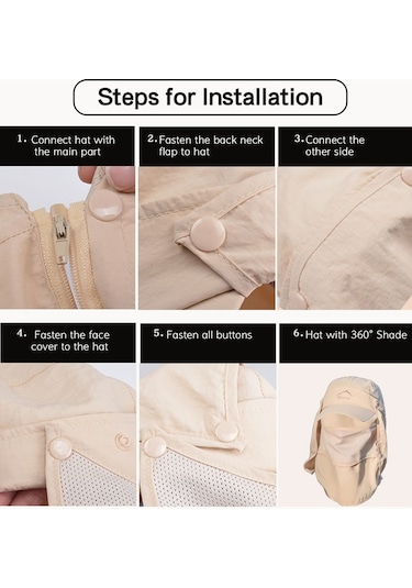 Unisex Çok Amaçlı Güneş Koruyucu Şapka, 360 Derece Geniş Kenarlı Uv Filtreli Güneşlik Şapkası Pembe