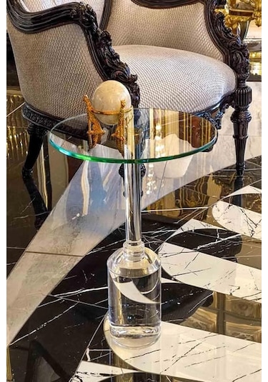 Dulda Akrilik Pera Sehpa Şeffaf