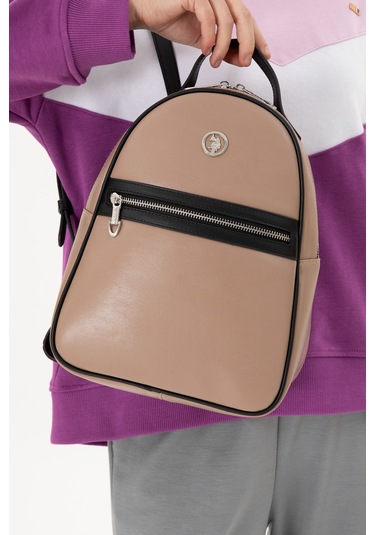 U.s. Polo Assn. Kadın Vizon Çanta 50300303-vr052 Vizon