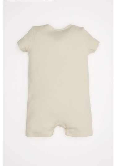 DeFacto Erkek Bebek Yenidoğan Fitilli Kaşkorse Kısa Kollu Tulum D8328A5NSBG286 Bej DeFacto Erkek Bebek Yenidoğan Fitilli Kaşkorse Kısa Kollu Tulum D8328A5NSBG286 Bej