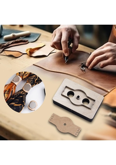 Suntek Atkı Tokası Kesme Kalıpları Delme Kalıbı 67x33mm